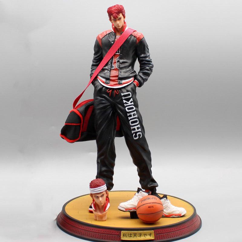 

Pvc Anime Artistic Slam Dunk Sakuragi Hanamichi 32cm Two Headed Figure Collectors For