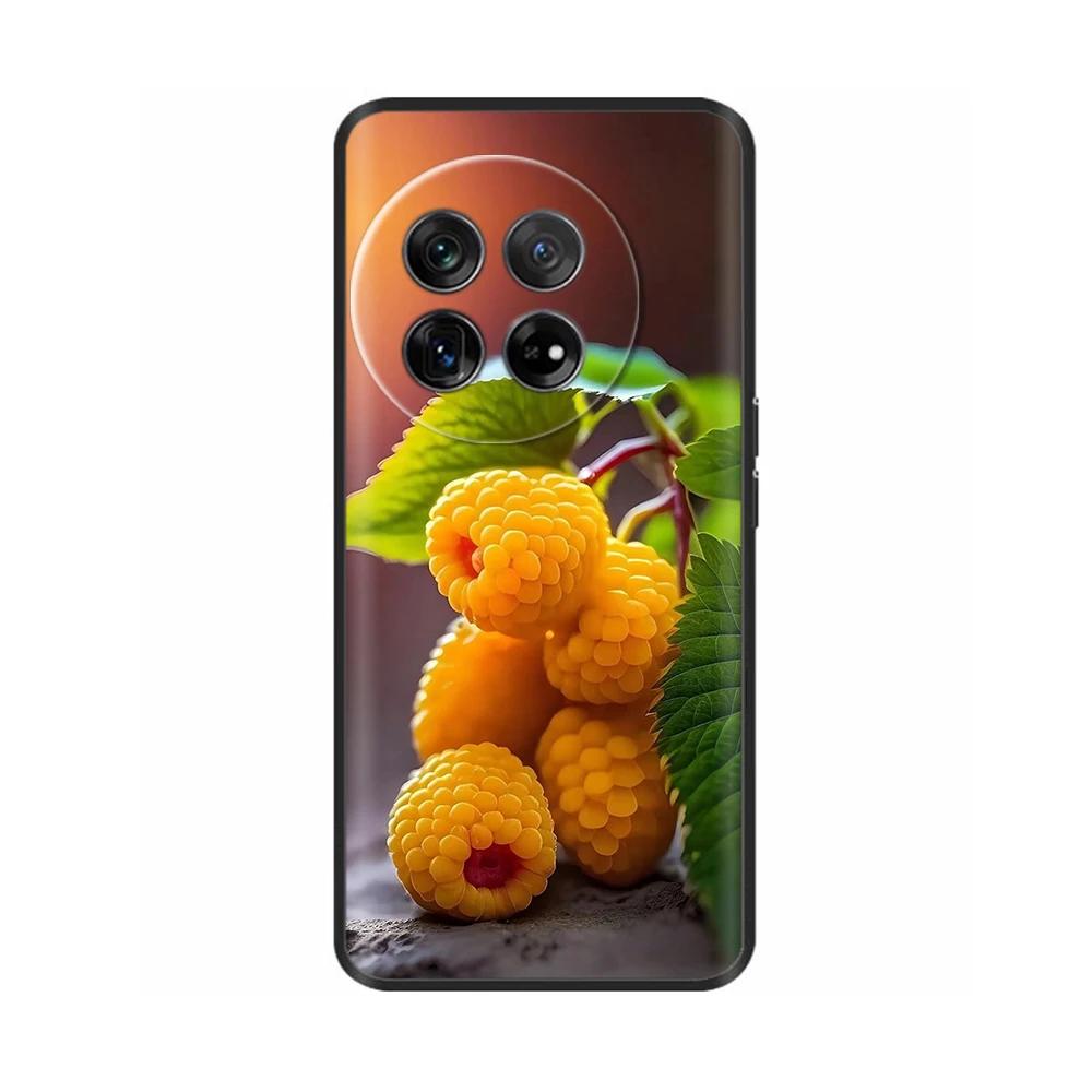 For OnePlus 12 Case Cover Silicone Soft TPU Phone Cases Bumper for One plus 12R 1+12 Oneplus12 5G Back Cover Funda Shockproof