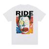 T-shirt Vintage Ride Going Blank Again Shoegaze Rock Indépendant Groupe Slowdive Coton Homme T-shirt Nouveau TEE T-SHIRT Hauts Femmes
