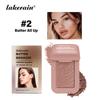 Lakerain Butter Bronzer Cream Women Waterproof Genteel Girl Nude Makeup Silky Shimmer Monochrome Blush Korean Face Cosmetics