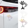 Cat Stickers For Car Truck Decoration Stickers Reflective Auto Decals For Motorcycles Refrigerators Laptop Adhesive Graphics