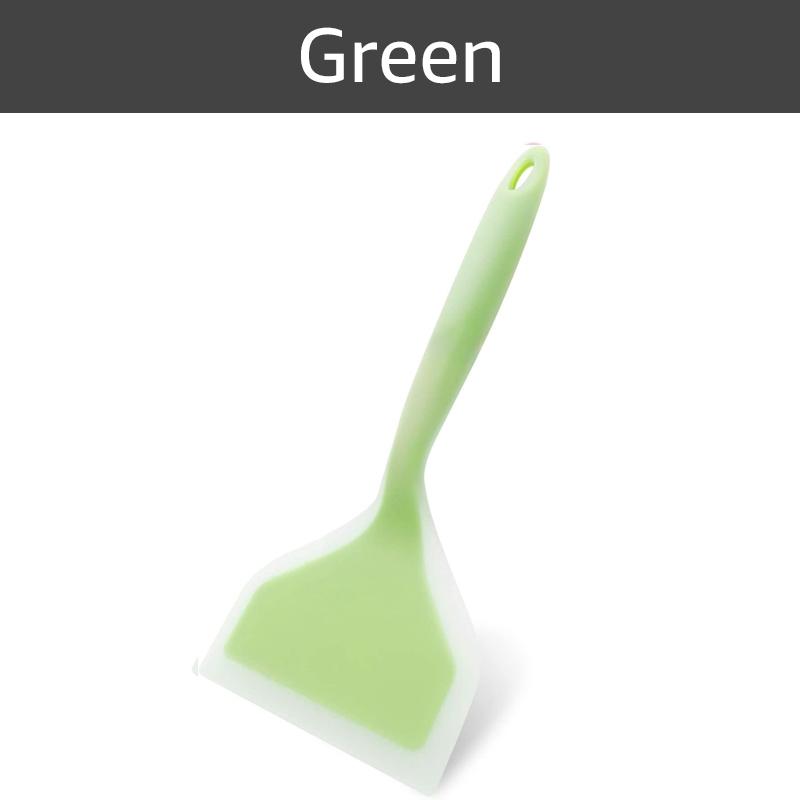 Silikonowa szpachelka naczynia do gotowania wołowina mięso jajko skrobaczka kuchenna szeroka pizza narzędzia kuchenne łopata nieprzywierająca szpatułka przybory kuchenne
