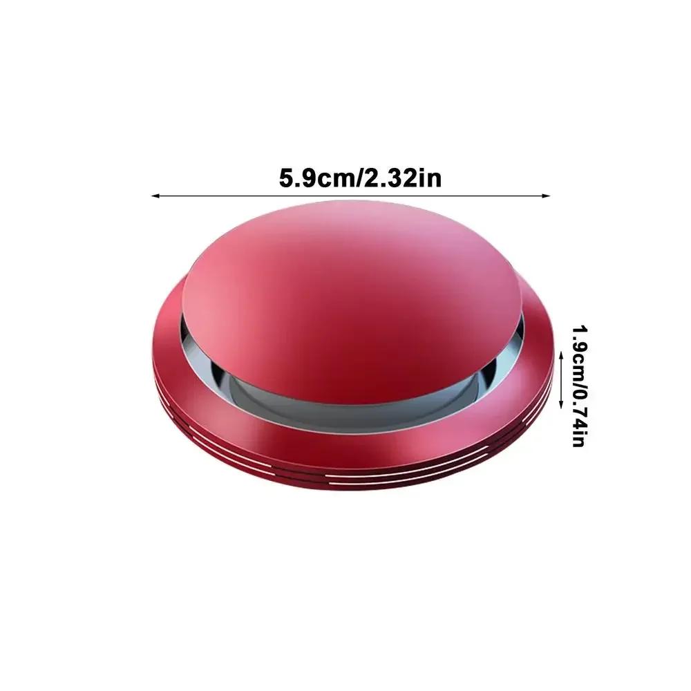 Car Aromatherapy Flying Saucer Shape Rotating Adjustment Long-lasting Light Fragrance Car Solid Perfume Car Decorative Ornaments