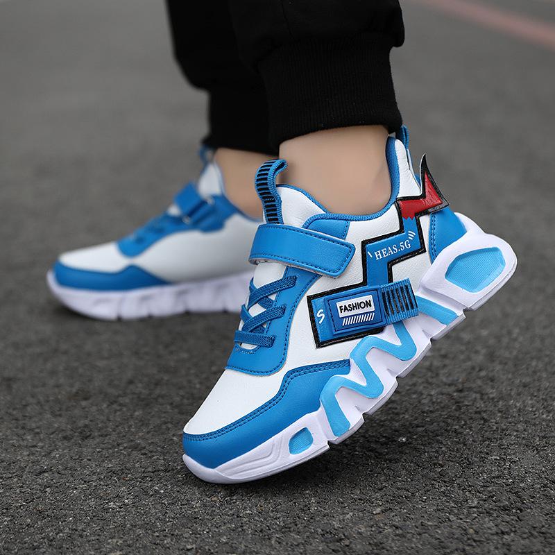 Gelb Jungen Basketball Schuhe Weiche Rutschfeste Kinder Turnschuhe Dicke Sohle Kinder Sport Schuhe Outdoor Mädchen