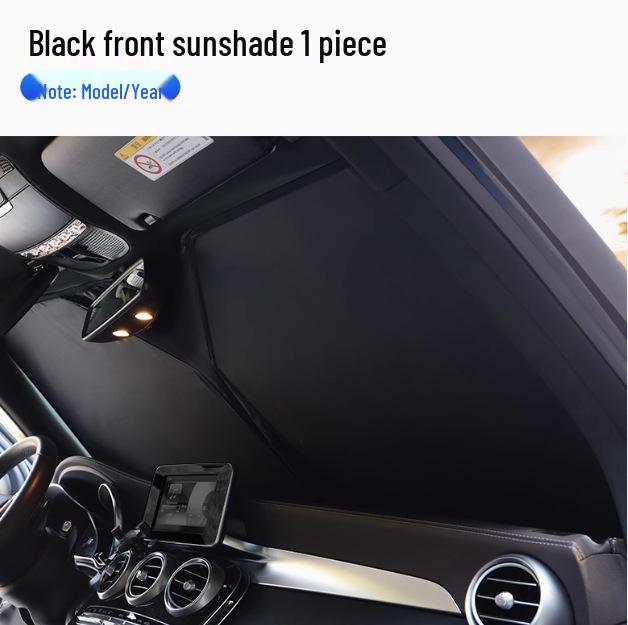 BYD Fangchengbao Bao7 Full Car Sunshade: Privacy, Cooling, Heat Insulation, and Full Blackout for Parking & Camping