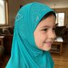 Eis Seide Kinder Hijab Atmungsaktives Kopftuch Elegante Kleinkind Turban Mädchen im Alter von 2 bis 6 Jahren