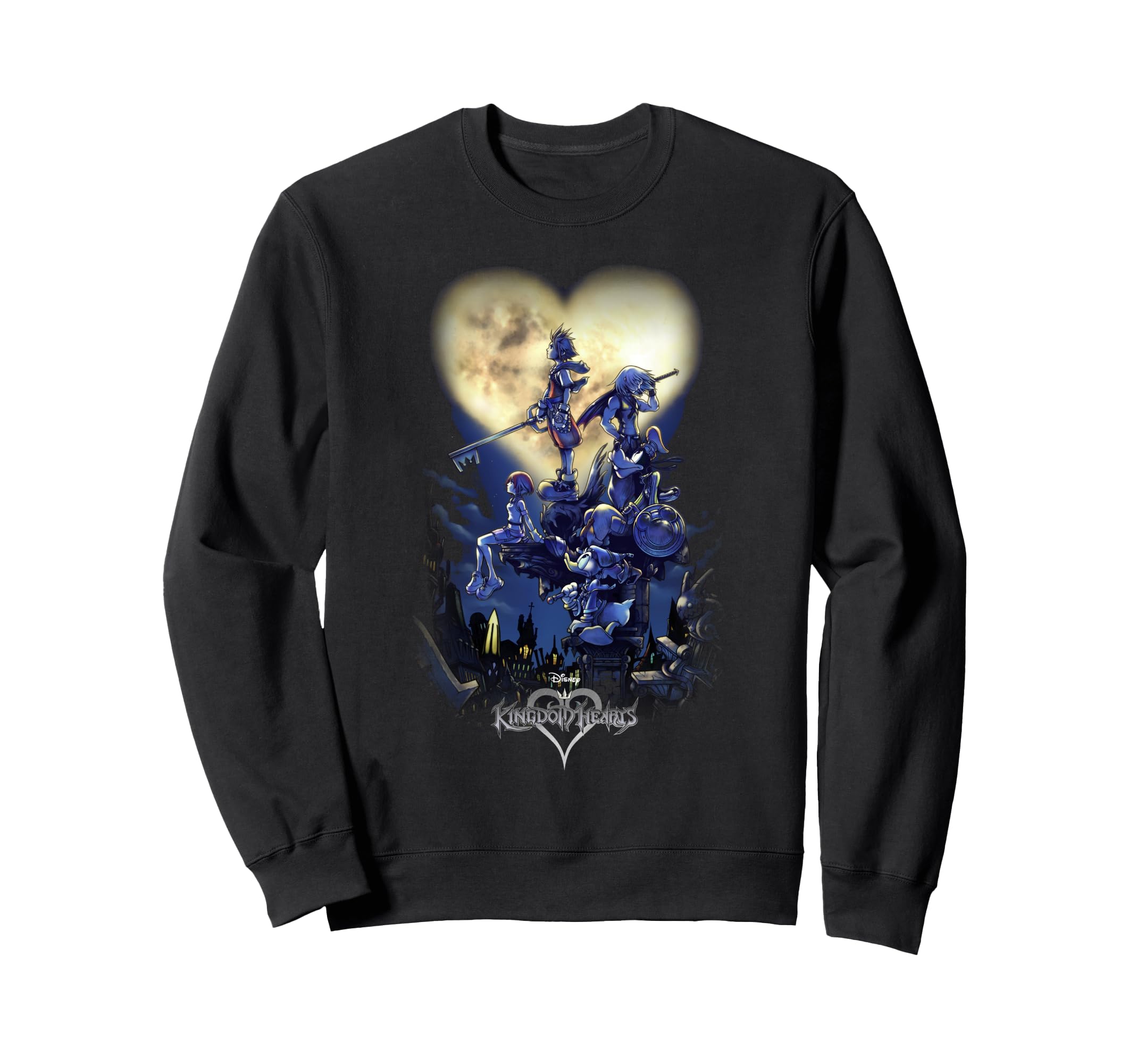 

Disney Kingdom Hearts Group Shot Logo Sweatshirt