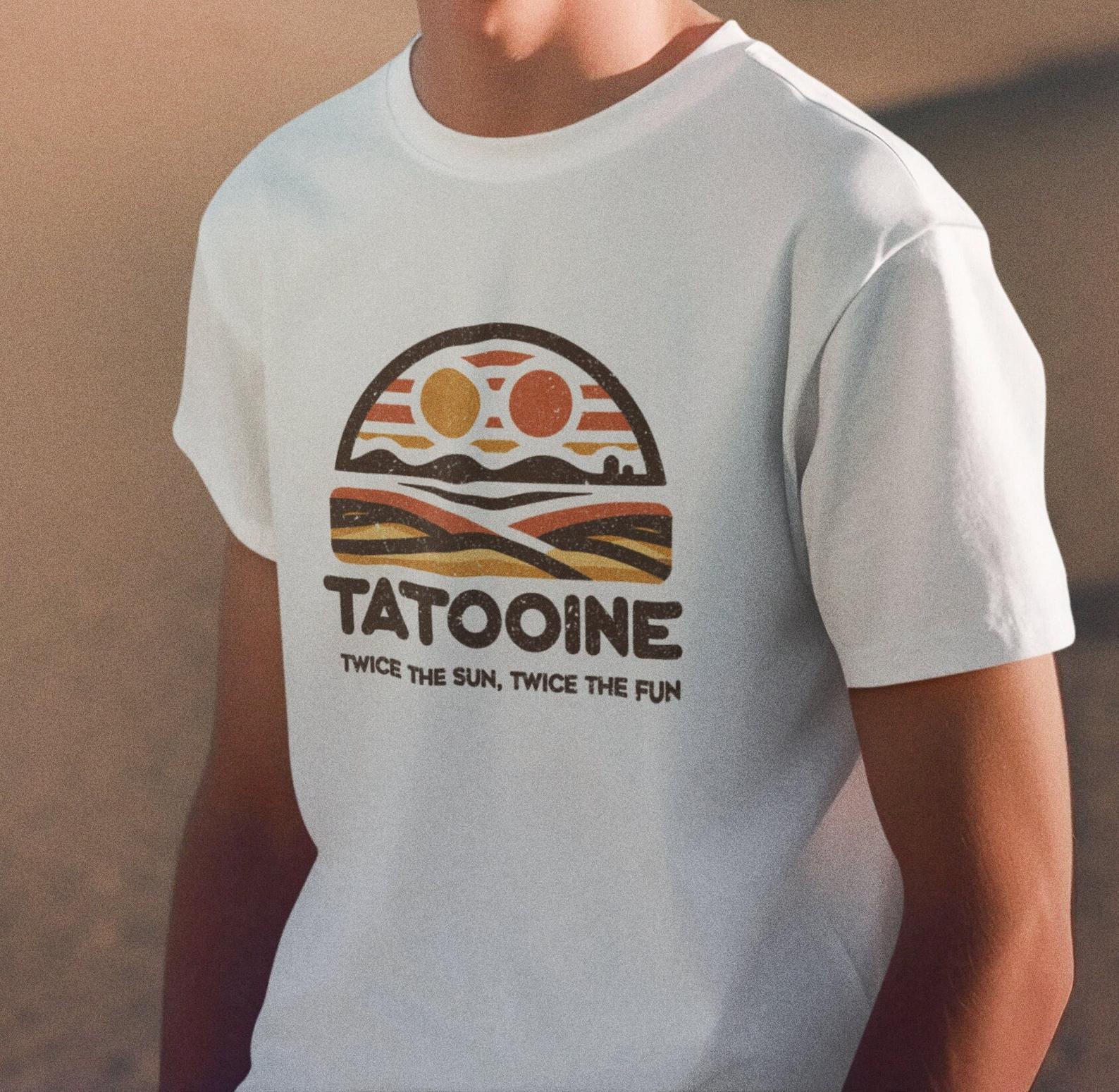 Vintage Star Wars Shirt, Tatooine Sunset T-Shirt, Men s & Women s Shirt, Star Wars Shirt, Tatooine T-Shirt, Unisex, Luke Skywalker Shirt XL