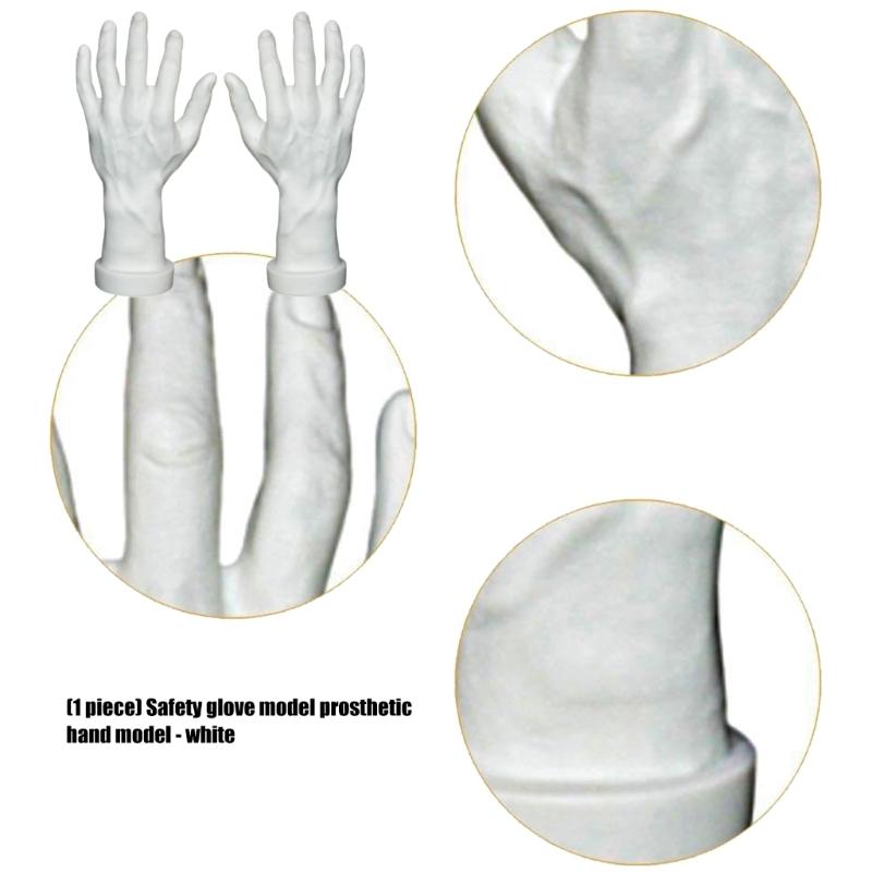 PVC-Schaufensterpuppenhand Realistisches Gefühl Tragbares Display-Werkzeug Flexible Textur für Handschuhe Armbänder Einzelhandelsgeschäft Zubehör