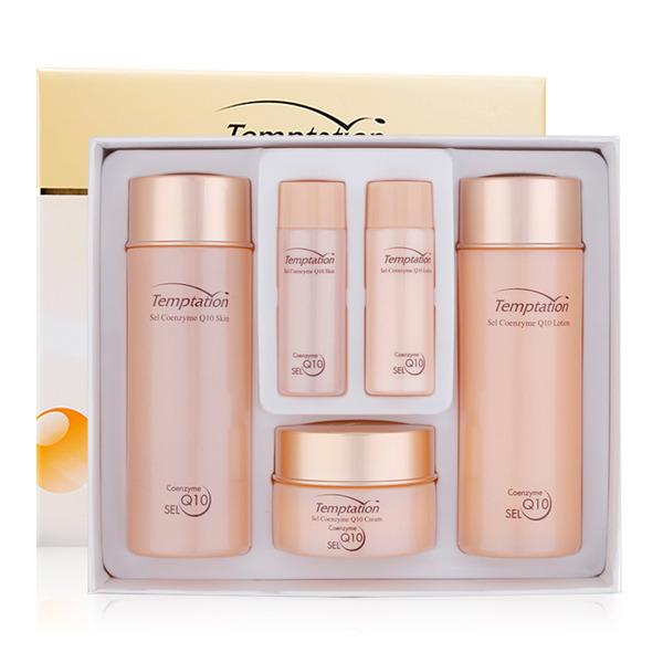 

Korean cosmetics TEMPTATIONS Cell Coenzyme Q10 Skin Care 3-piece set