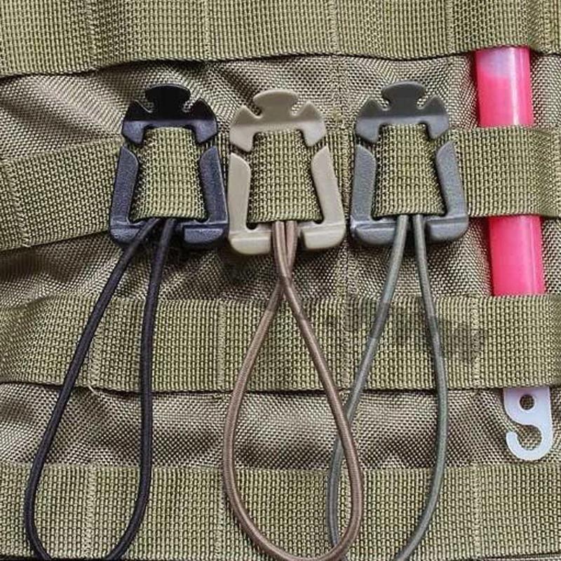 Backpack Buckle Clamp Carabiner Survival Gear Tools Carabiner Clips Outdoor Nylon Camping Bag Hanger Hook wild hike