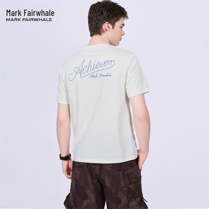 Mark Fairwhale Men s Embroidered Round Neck T-Shirt M