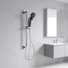 Adjustable Shower Head Holder With 360 Degree Rotating Universal Shower Grab Bar Head Holder Easy Installation