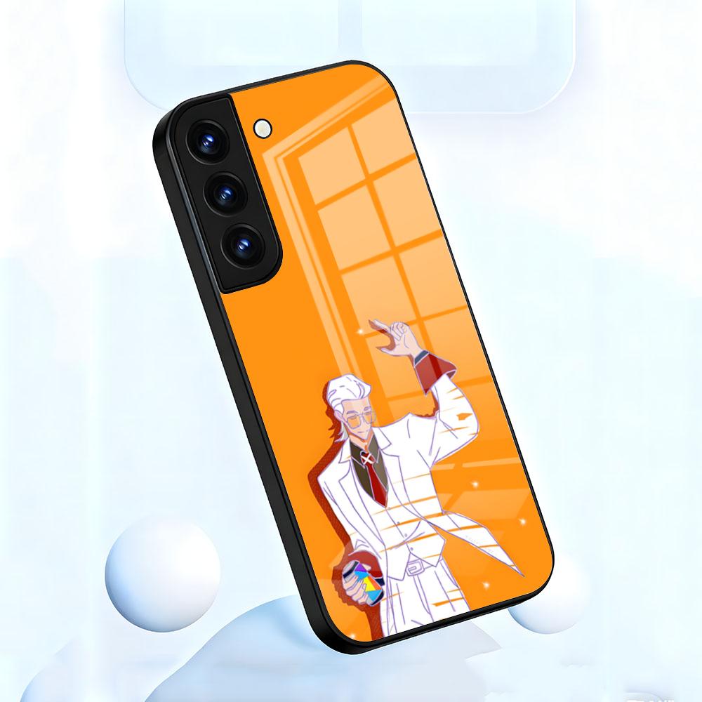 Chinese Animation To Be Hero X Phone Case For Samsung S26 S25 S24 FE S23 S22 S21 Plus S20 Ultra Note20Ultra Black Glass Cover