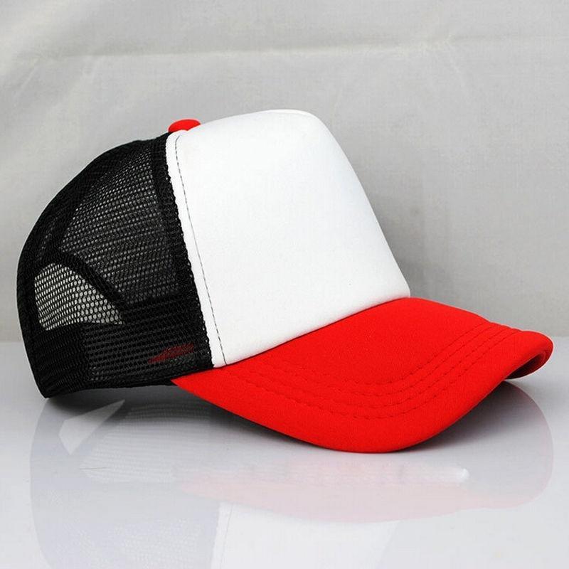 Dustin from STRANGER THINGS Red White & Blue HAT Trucker Cap 80s ADJUSTABLE Dustin from STRANGER THINGS Red White & Blue HAT Trucker Cap 80s ADJUSTABLE