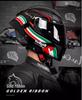 Unisex Carbon Fiber Full-Face Motorcycle Helmet with Bluetooth & Anti-Fog, 3C Certified for All Seasons