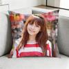 Chi PPu Talk To MMe Pillow Case Square DoubleSided Sofa Cushion Cover Bedroom Bedside Pillow Gift