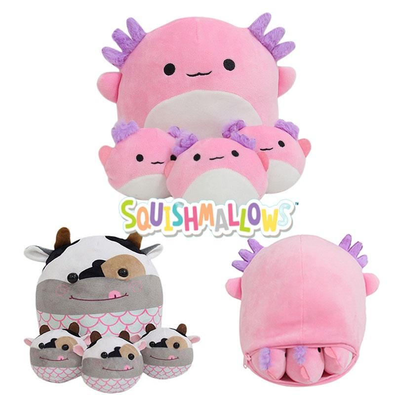 Super Soft Squishmallow Axolotl Plush Toys Stuffed Animal Doll Kids Xmas Birthday Gift