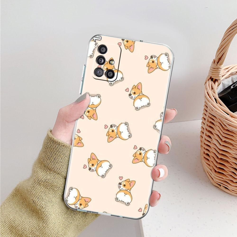 

С Днем кошек! Прозрачный чехол для Samsung Galaxy A51 A71 A21s A31 A12 A32 5G A21 EU A52 4G A41 A11 A22, чехол из ТПУ для телефона Samsung A11