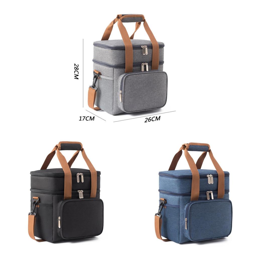 Portable Oxford Fabric Cooler Bag With Insulation And Water Injection For Outdoor Use