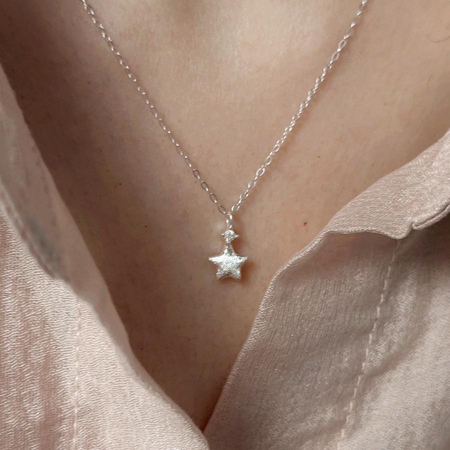 Elegant Heart Bow Pearl Necklace for Women - Non-fading, High-End, Versatile, New Style