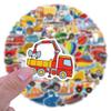 110pcs Suitcase Stickers Stickers Scooter Computer Tablet Decoration