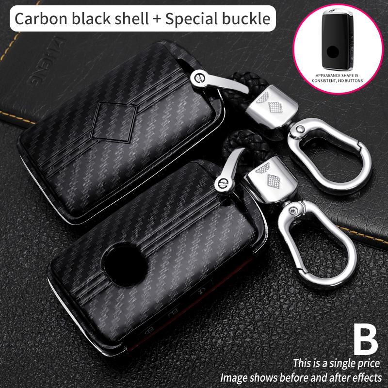 New Abs Carbon Fiber Car Key Cover Case For Mazda 3 Alexa Cx-30 Cx30 Cx5 Cx 5 Cx-5 Cx8 Cx9 Cx4   Auto Accessories
