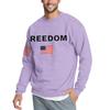 Casual Letter Print Men's Loose Sweatshirt