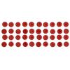 40Pcs Caulk Cap Caulk Tube Latex Sealing Cap Caulk Saver Cover Sealer For Sealing And Preserving Open Caulking Tube Red