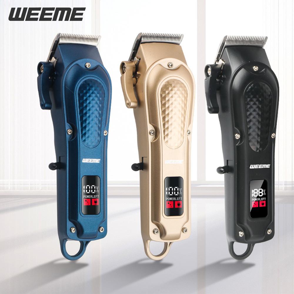 WEEME 806-HW Elektrischer Haarschneider USB Wiederaufladbar Kabelloser Bartschneider Männer Leistungsstarker Elektrischer Haarschneider Trimmwerkzeug