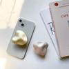 Metal Advanced Inductive Plating Mobile Phone Airbag Bracket Paste Retractable Desktop Air Cushion Support Back Stick Ring Buckle