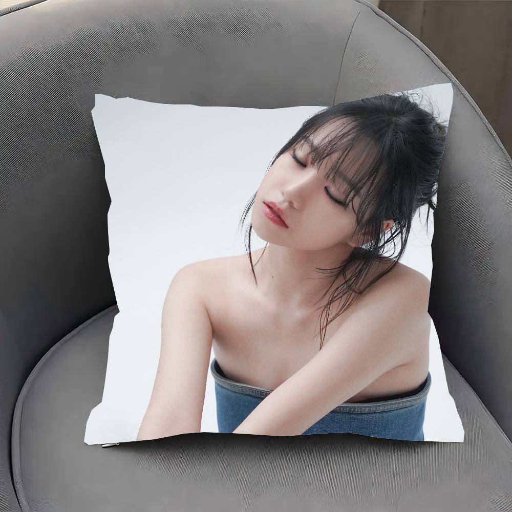 Korean Female Singer JO YURI Pillow Case Sofa Cushion Cover Room Home Decoration