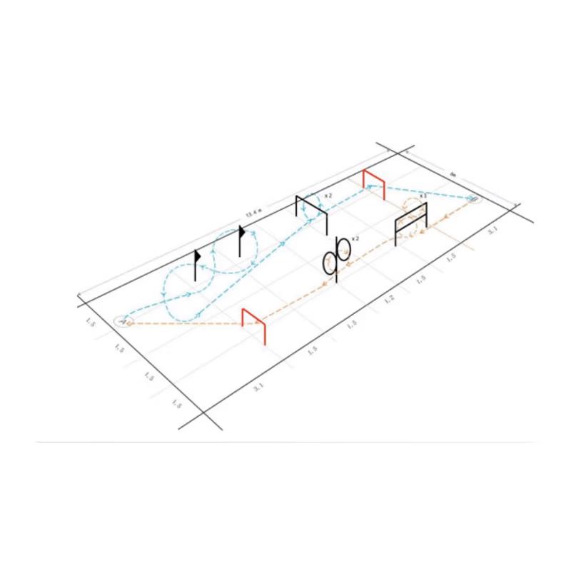 Xiao Zheng FPV Drone Racing Obstacle Course