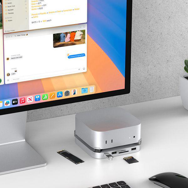 MC25H Silver Mini: 1 pc Aluminum Alloy for Macmini M4