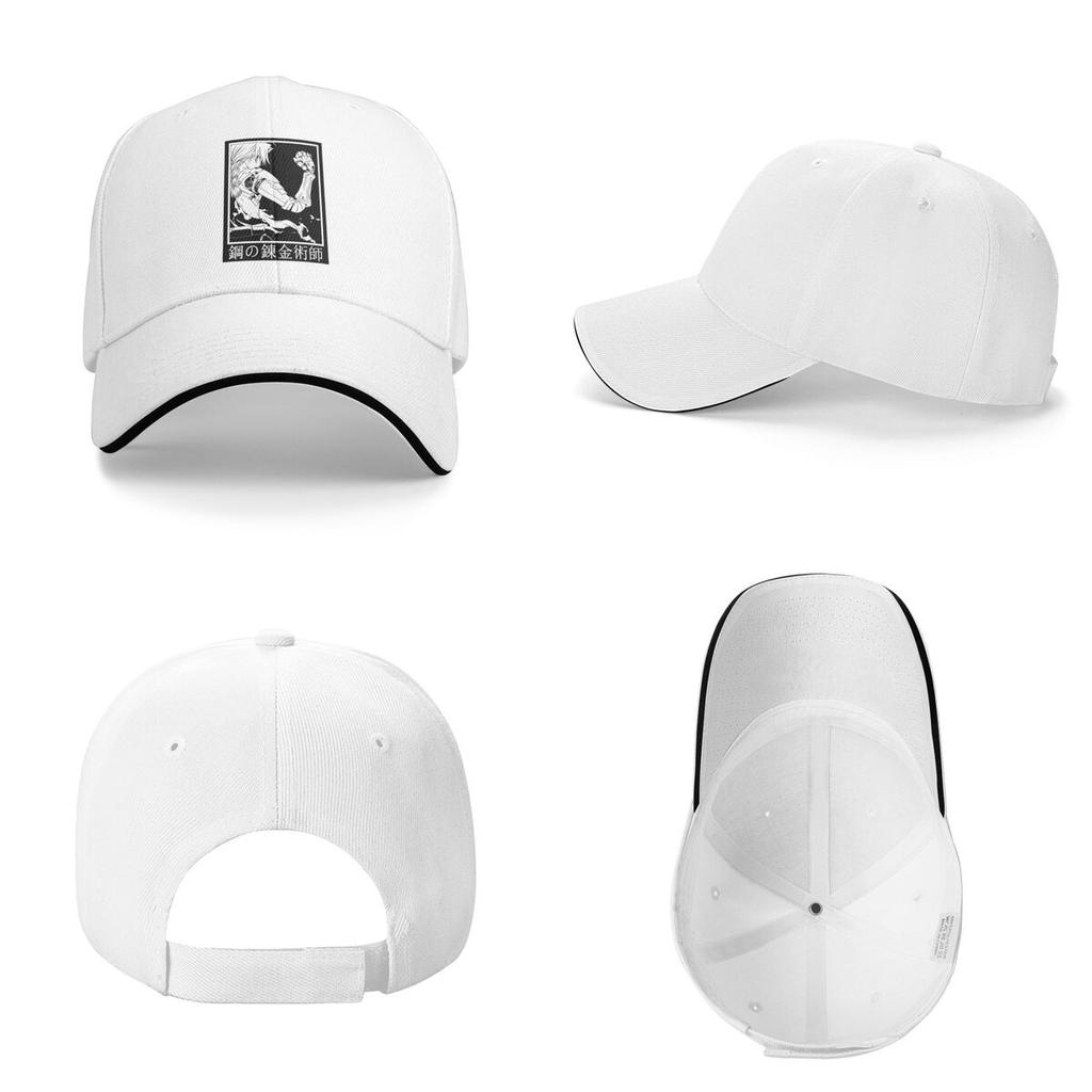 Unisex Baseball Hats FULLMETAL ALCHEMIST Outdoor Streetwear Summer Sports Baseball Caps Hip Hop Cap Casquette