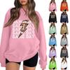 Unisex Lightweight Long Sleeve Neck Pullover with Fashion Print