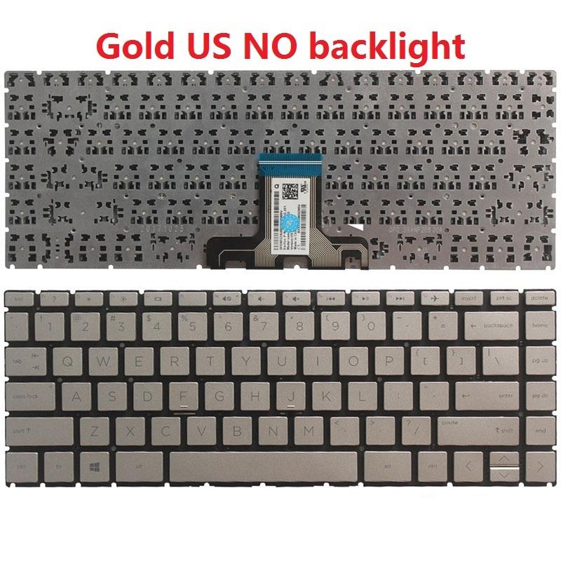 Russian/UK/US/Latin laptop keyboard for HP Pavilion X360 14-CK 14-CD 14M-CD 14-CE 14-DQ TPN-Q221 Q207 14-DG TPN-I131 TPN-W131