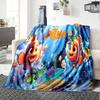 1 stuks Nemo Avontuur Flanellen Deken, Ultra Zacht Warm Pluche Plaid voor Huis Slaapkamer Bed Bank Cover Kamperen Picknick cadeau Y72452