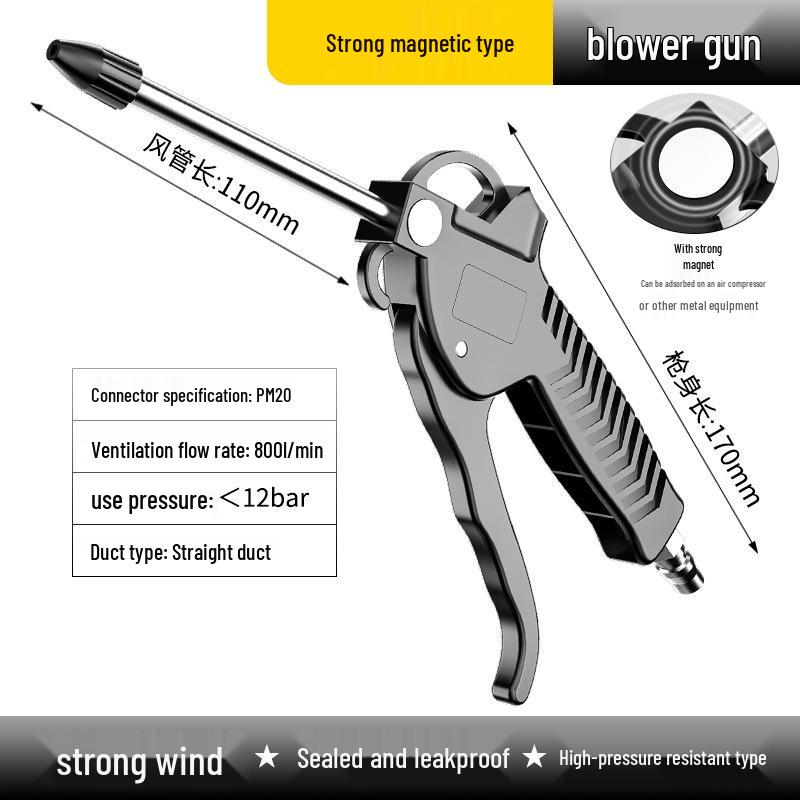 High Pressure Air Dust Blower Gun for Compressor and Pneumatic Tool