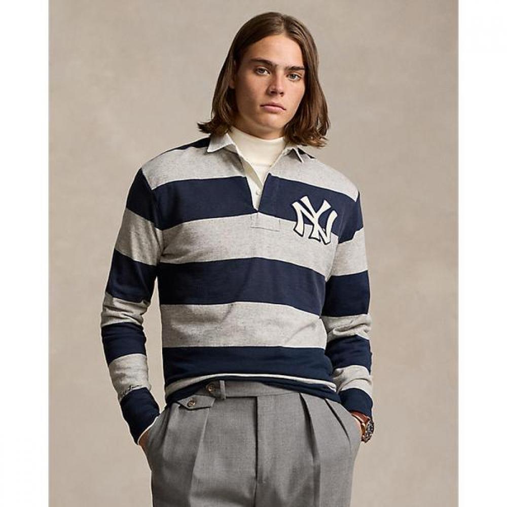 Polo Ralph Lauren Mens Polo Ralph Lauren Yankees Rugby Shirt  Mnpokni16823862410 XS