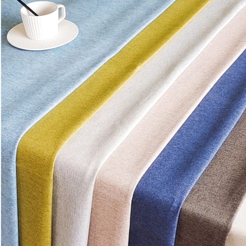Nordic Tablecloth [Water-repellent, Waterproof Fabric with a Magical Texture] Rectangular and Square Tablecloth, 140x180cm, Stylish and Cute