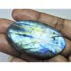 32X56X06MM Natural Labradorite Multi Oval Cabochon Loose Gemstone 119Cts. D-217