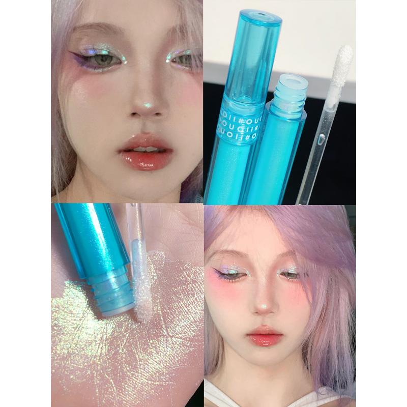 Gilding Shimmer Liquid Eyeshadow Brightening Lying Silkworm Highlight Stick Eye Cosmetic Long-lasting Shiny Makeup Illuminator