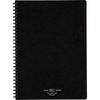 KOKUYO Note Soft Ring Notebook Natural 80 Sheets Semi-B5 A-lined Black Su-SV608A-D