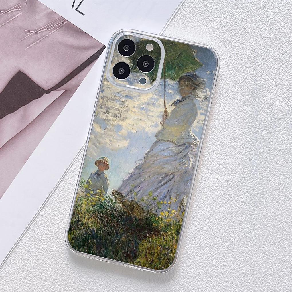 Claude Monet Impressionism Painter Phone Cover for Motorola Moto G13 G14 G53 G54 G62 G72 G82 G84 E13 E20 G42 G32 G23 G22 Case