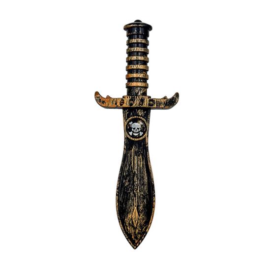 Photography Atmosphere Decoration Halloween Plastic Fake Knife, Retro Pirate Weapon Prop, Theme Party Supplies Cosplay Costume for Party, Stage