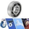 Motoforti 63/22 Deep Groove Ball Bearings P6 22x56x16mm Lubricated Bearings Open Type Silver Tone Scooter Skateboard Wheel