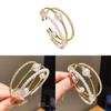 Fashion Pearl Bracelets With Rhinestones For Elegant Casual Wear
