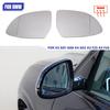 Heated Left and Right Side Rearview Mirror Glass Applicable for BMW X3 G01 X4 F26 G02 X5 F15 G05 X6 F16 G06 2015-2019