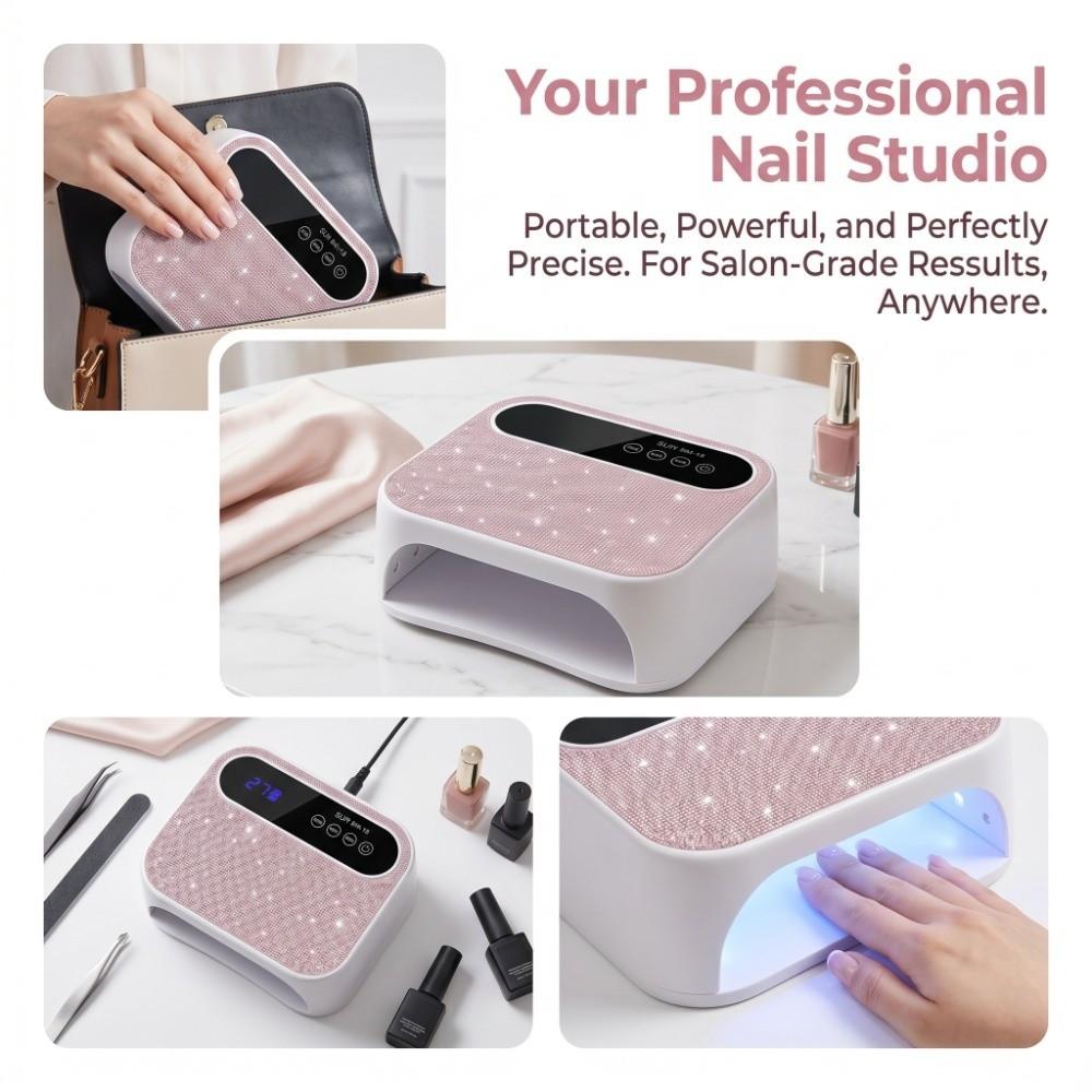 42 LEDS UV LED Nail Light Portable Cordless UV Light Nail Art Dryer  Nails Manicure Tools